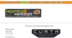 Desktop Screenshot of curtaservice.ch